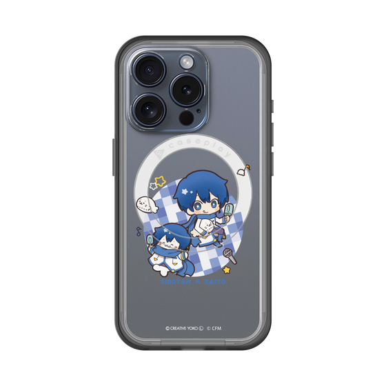 スリムプロテクションプレミアムケース with MagSafe［ しろたん×初音ミク - しろたん×KAITO ］