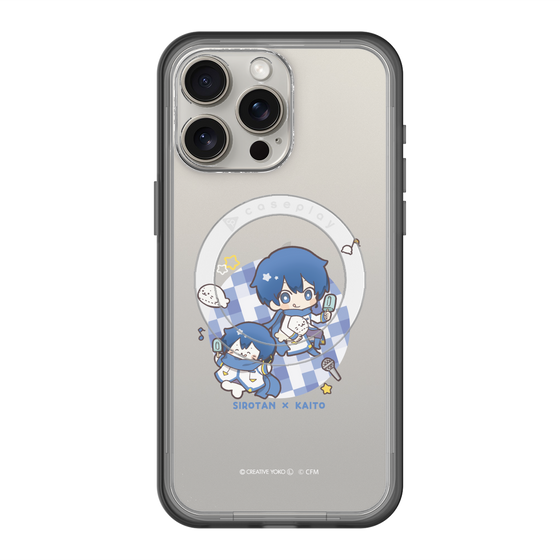 スリムプロテクションプレミアムケース with MagSafe［ しろたん×初音ミク - しろたん×KAITO ］