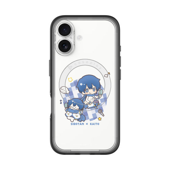スリムプロテクションプレミアムケース with MagSafe［ しろたん×初音ミク - しろたん×KAITO ］