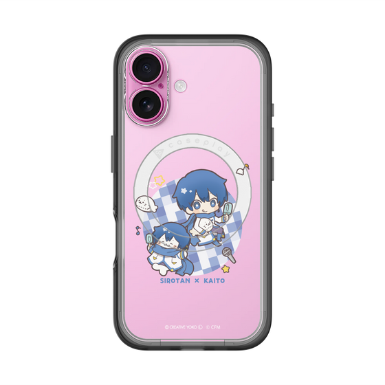 スリムプロテクションプレミアムケース with MagSafe［ しろたん×初音ミク - しろたん×KAITO ］