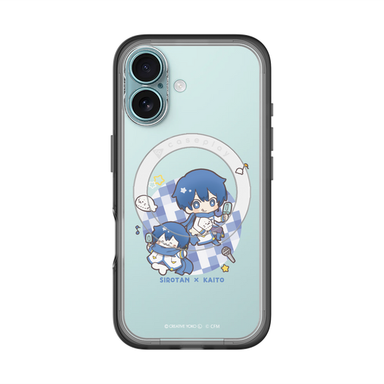 スリムプロテクションプレミアムケース with MagSafe［ しろたん×初音ミク - しろたん×KAITO ］