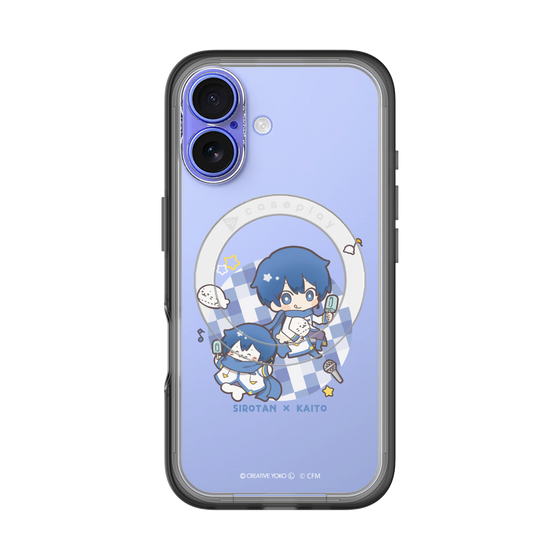 スリムプロテクションプレミアムケース with MagSafe［ しろたん×初音ミク - しろたん×KAITO ］