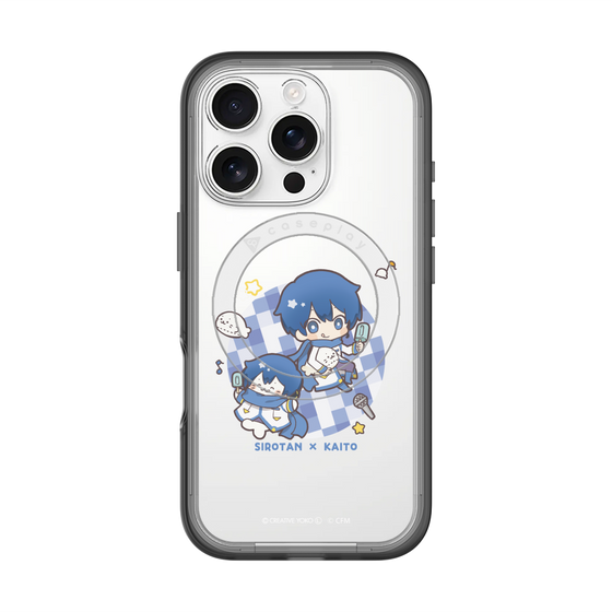 スリムプロテクションプレミアムケース with MagSafe［ しろたん×初音ミク - しろたん×KAITO ］