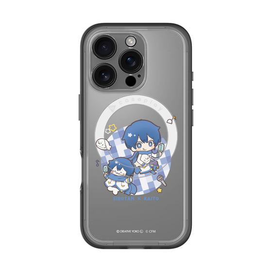 スリムプロテクションプレミアムケース with MagSafe［ しろたん×初音ミク - しろたん×KAITO ］