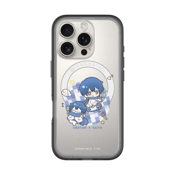 スリムプロテクションプレミアムケース with MagSafe［ しろたん×初音ミク - しろたん×KAITO ］
