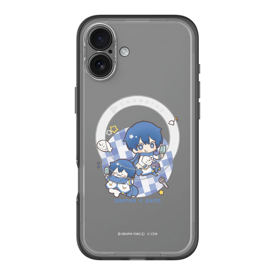 スリムプロテクションプレミアムケース with MagSafe［ しろたん×初音ミク - しろたん×KAITO ］