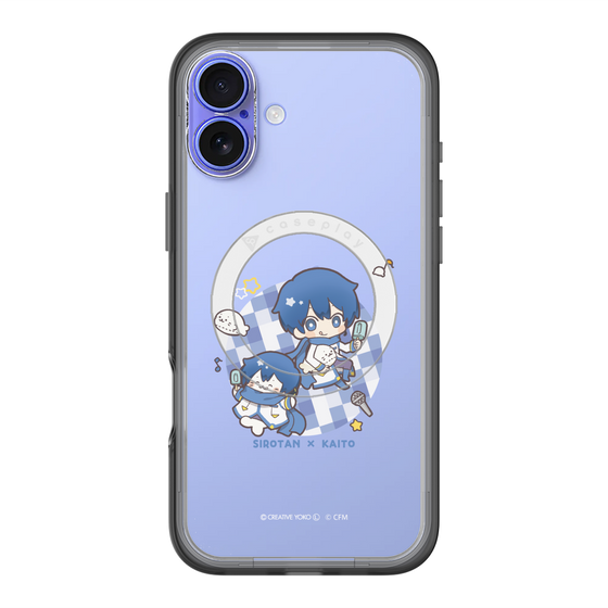 スリムプロテクションプレミアムケース with MagSafe［ しろたん×初音ミク - しろたん×KAITO ］