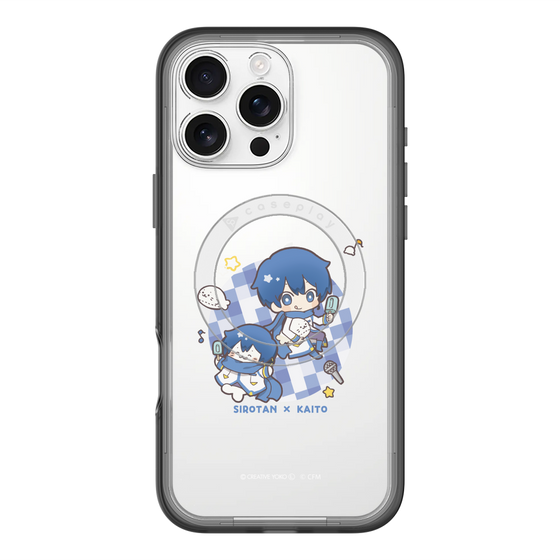 スリムプロテクションプレミアムケース with MagSafe［ しろたん×初音ミク - しろたん×KAITO ］