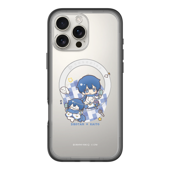 スリムプロテクションプレミアムケース with MagSafe［ しろたん×初音ミク - しろたん×KAITO ］