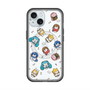 スリムプロテクションプレミアムケース with MagSafe［ しろたん×初音ミク - 総柄 - クリア ］