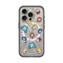 スリムプロテクションプレミアムケース with MagSafe［ しろたん×初音ミク - 総柄 - クリア ］