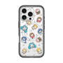 スリムプロテクションプレミアムケース with MagSafe［ しろたん×初音ミク - 総柄 - クリア ］