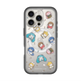 スリムプロテクションプレミアムケース with MagSafe［ しろたん×初音ミク - 総柄 - クリア ］