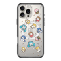 スリムプロテクションプレミアムケース with MagSafe［ しろたん×初音ミク - 総柄 - クリア ］