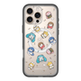 スリムプロテクションプレミアムケース with MagSafe［ しろたん×初音ミク - 総柄 - クリア ］