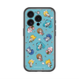 スリムプロテクションプレミアムケース with MagSafe［ しろたん×初音ミク - 総柄 - カラー ］
