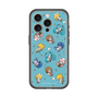 スリムプロテクションプレミアムケース with MagSafe［ しろたん×初音ミク - 総柄 - カラー ］