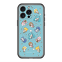 スリムプロテクションプレミアムケース with MagSafe［ しろたん×初音ミク - 総柄 - カラー ］