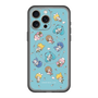 スリムプロテクションプレミアムケース with MagSafe［ しろたん×初音ミク - 総柄 - カラー ］