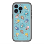 スリムプロテクションプレミアムケース with MagSafe［ しろたん×初音ミク - 総柄 - カラー ］