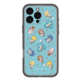 スリムプロテクションプレミアムケース with MagSafe［ しろたん×初音ミク - 総柄 - カラー ］