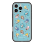 スリムプロテクションプレミアムケース with MagSafe［ しろたん×初音ミク - 総柄 - カラー ］
