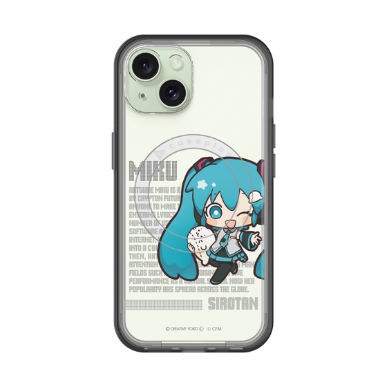 スリムプロテクションプレミアムケース with MagSafe［ しろたん×初音ミク - 初音ミク - デジタルコード ］