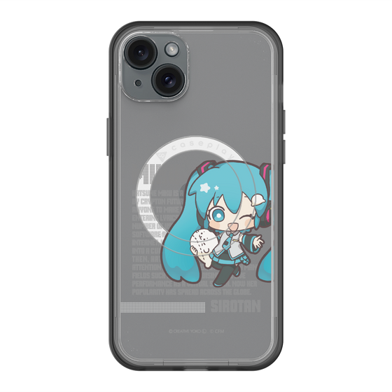スリムプロテクションプレミアムケース with MagSafe［ しろたん×初音ミク - 初音ミク - デジタルコード ］