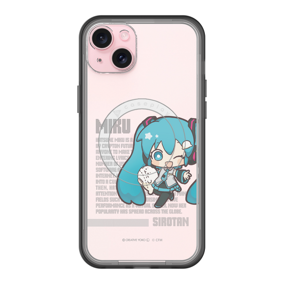 スリムプロテクションプレミアムケース with MagSafe［ しろたん×初音ミク - 初音ミク - デジタルコード ］
