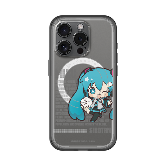 スリムプロテクションプレミアムケース with MagSafe［ しろたん×初音ミク - 初音ミク - デジタルコード ］