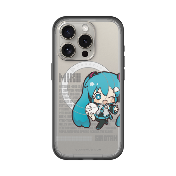 スリムプロテクションプレミアムケース with MagSafe［ しろたん×初音ミク - 初音ミク - デジタルコード ］