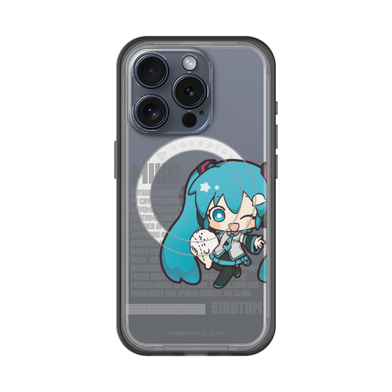 スリムプロテクションプレミアムケース with MagSafe［ しろたん×初音ミク - 初音ミク - デジタルコード ］