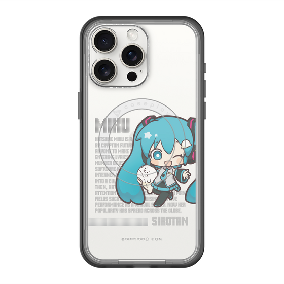 スリムプロテクションプレミアムケース with MagSafe［ しろたん×初音ミク - 初音ミク - デジタルコード ］
