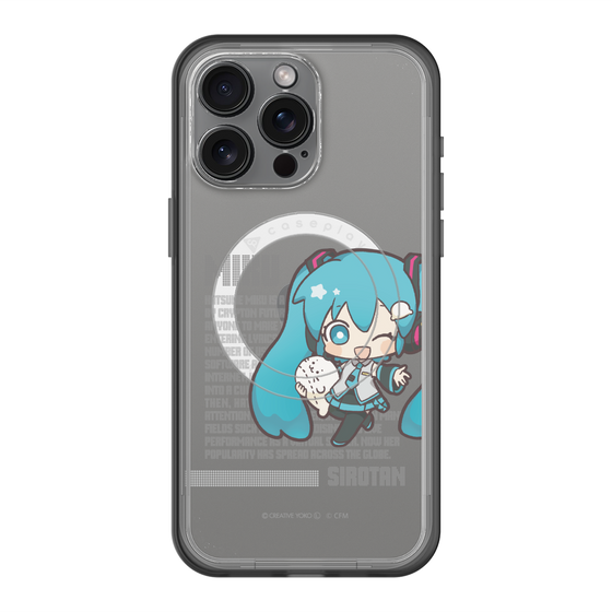 スリムプロテクションプレミアムケース with MagSafe［ しろたん×初音ミク - 初音ミク - デジタルコード ］