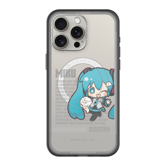 スリムプロテクションプレミアムケース with MagSafe［ しろたん×初音ミク - 初音ミク - デジタルコード ］