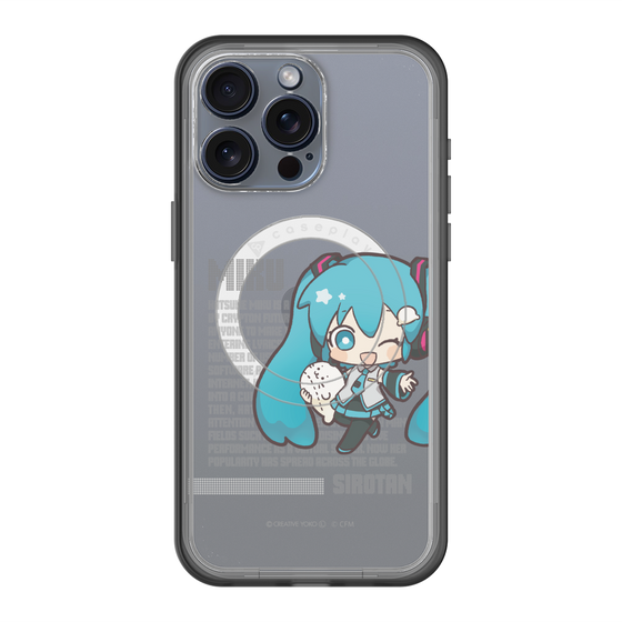 スリムプロテクションプレミアムケース with MagSafe［ しろたん×初音ミク - 初音ミク - デジタルコード ］