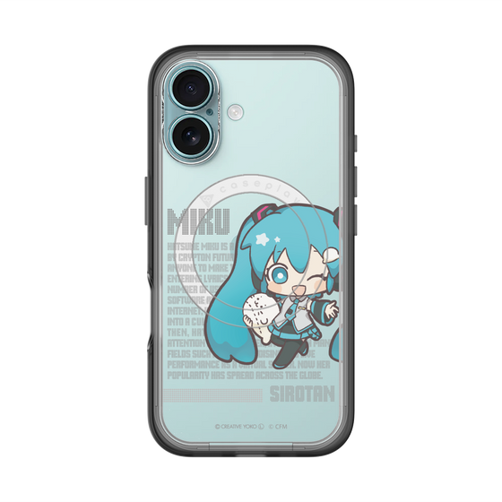 スリムプロテクションプレミアムケース with MagSafe［ しろたん×初音ミク - 初音ミク - デジタルコード ］