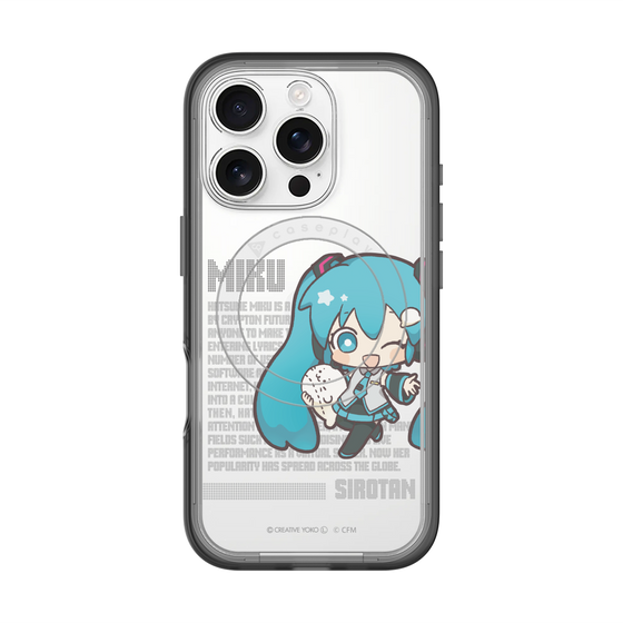 スリムプロテクションプレミアムケース with MagSafe［ しろたん×初音ミク - 初音ミク - デジタルコード ］
