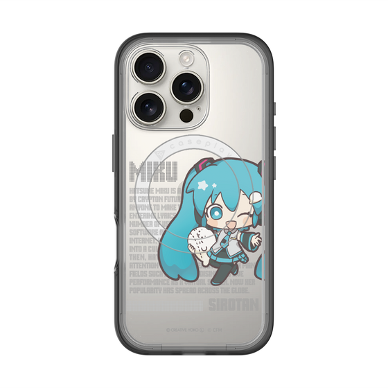 スリムプロテクションプレミアムケース with MagSafe［ しろたん×初音ミク - 初音ミク - デジタルコード ］