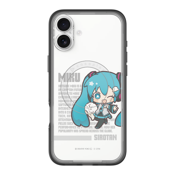 スリムプロテクションプレミアムケース with MagSafe［ しろたん×初音ミク - 初音ミク - デジタルコード ］