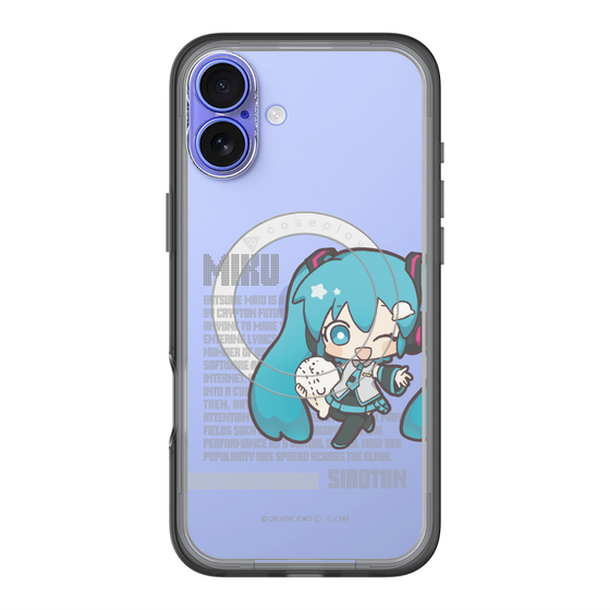 スリムプロテクションプレミアムケース with MagSafe［ しろたん×初音ミク - 初音ミク - デジタルコード ］
