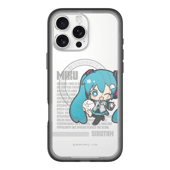 スリムプロテクションプレミアムケース with MagSafe［ しろたん×初音ミク - 初音ミク - デジタルコード ］