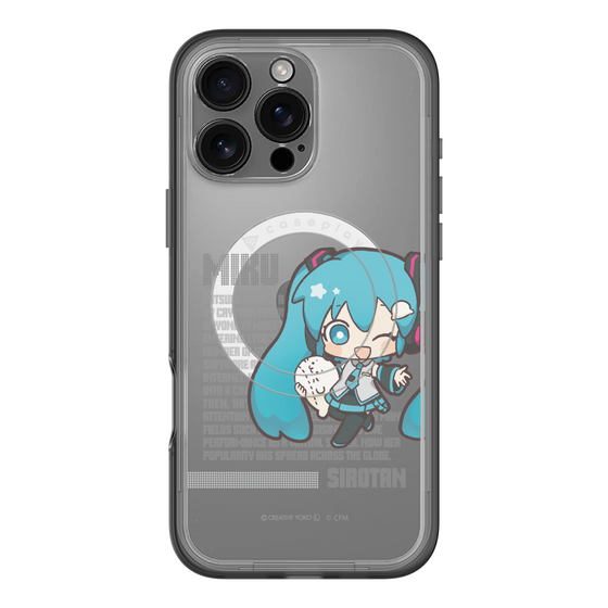 スリムプロテクションプレミアムケース with MagSafe［ しろたん×初音ミク - 初音ミク - デジタルコード ］