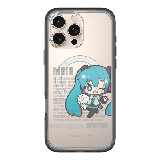 スリムプロテクションプレミアムケース with MagSafe［ しろたん×初音ミク - 初音ミク - デジタルコード ］