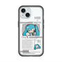 スリムプロテクションプレミアムケース with MagSafe［ しろたん×初音ミク - 初音ミク - インフォグラフィック ］