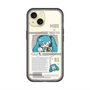 スリムプロテクションプレミアムケース with MagSafe［ しろたん×初音ミク - 初音ミク - インフォグラフィック ］