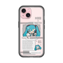 スリムプロテクションプレミアムケース with MagSafe［ しろたん×初音ミク - 初音ミク - インフォグラフィック ］
