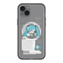 スリムプロテクションプレミアムケース with MagSafe［ しろたん×初音ミク - 初音ミク - インフォグラフィック ］