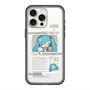 スリムプロテクションプレミアムケース with MagSafe［ しろたん×初音ミク - 初音ミク - インフォグラフィック ］