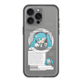 スリムプロテクションプレミアムケース with MagSafe［ しろたん×初音ミク - 初音ミク - インフォグラフィック ］
